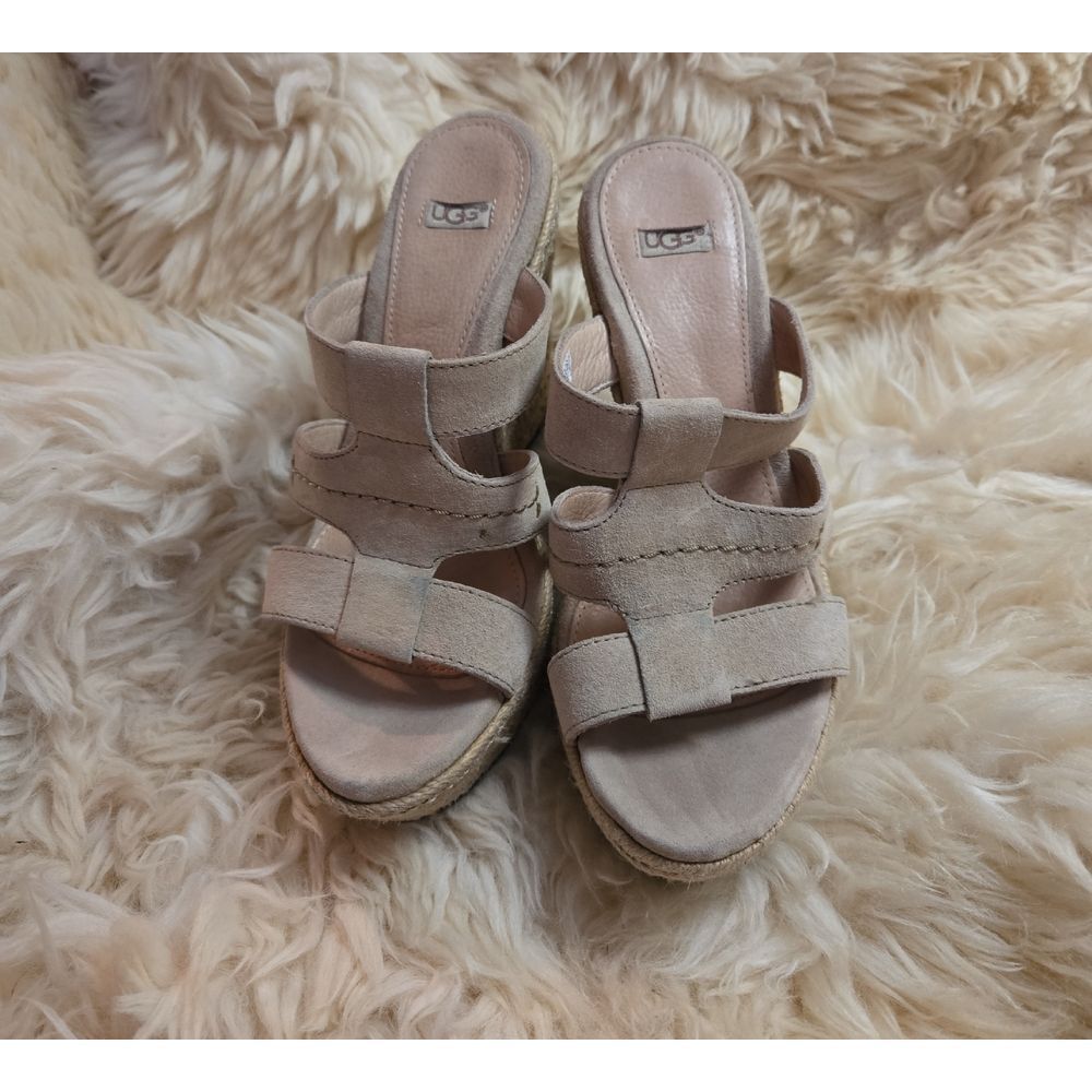 UGG Women's Cream Sandals